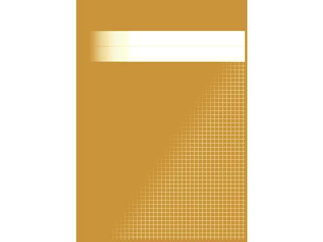 Räknehäfte A4 rutat 5x5mm orange 32 blad